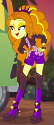 Size: 355x822 | Tagged: safe, derpibooru import, screencap, adagio dazzle, equestria girls, equestria girls series, sunset's backstage pass!, spoiler:eqg series (season 2), cropped, solo