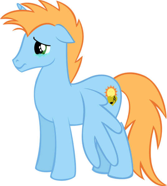 Size: 682x763 | Tagged: safe, artist:presstoshoot, derpibooru import, oc, oc:harmony star, unofficial characters only, alicorn, alicorn oc, horn, male, simple background, solo, stallion, teary eyes, transparent background, wings