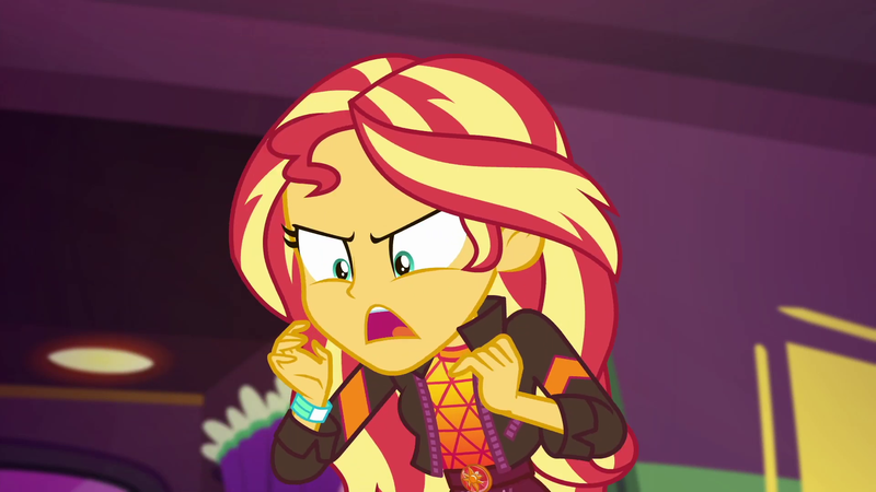 Size: 1920x1080 | Tagged: safe, derpibooru import, screencap, sunset shimmer, equestria girls, equestria girls series, sunset's backstage pass!, spoiler:eqg series (season 2), female, geode of empathy, magical geodes, music festival outfit, solo