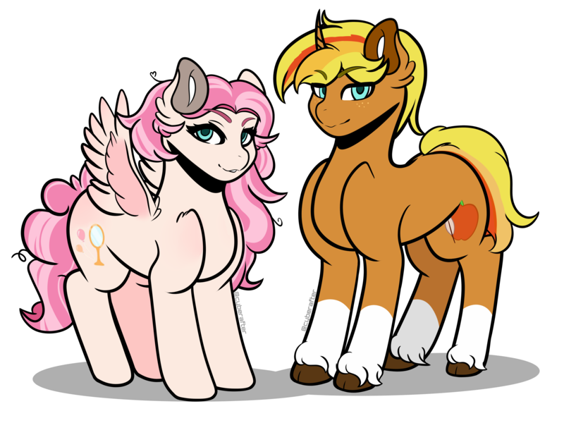 Size: 6000x4500 | Tagged: safe, artist:cyberafter, derpibooru import, oc, unofficial characters only, earth pony, pegasus, pony, unicorn, amino, commission, simple background, transparent background