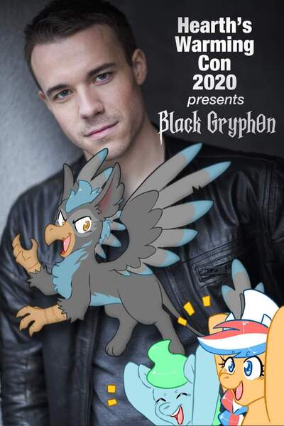 Size: 1000x1500 | Tagged: black gryph0n, derpibooru import, hearth's warming con, human, irl, irl human, oc, photo, safe