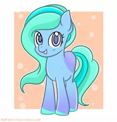 Size: 1280x1333 | Tagged: safe, artist:redpalette, derpibooru import, oc, unofficial characters only, earth pony, pony, cute, female, mare, smiling, teal