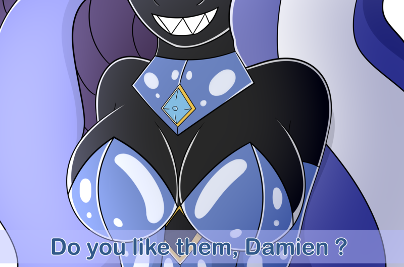 Size: 3500x2315 | Tagged: anthro, artist:skyspeardraw, breasts, busty nightmare rarity, derpibooru import, female, girlfriend, human, human to anthro, latex, nightmare rarity, oc, oc:léa, possession, questionable, rubber, transformation