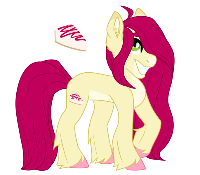 Size: 2073x1815 | Tagged: safe, artist:koloredkat, derpibooru import, oc, unofficial characters only, earth pony, pony, colored hooves, cutie mark, earth pony oc, female, grin, hoof fluff, mare, offspring, parent:cheese sandwich, parent:pinkie pie, parents:cheesepie, raised hoof, reference sheet, simple background, smiling, solo, transgender, transparent background, unshorn fetlocks