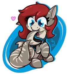 Size: 1100x1200 | Tagged: artist:glimglam, clothes, commission, cute, derpibooru import, fangs, floating heart, heart, hoodie, nibbling, oc, oc:ponepony, original species, raised hoof, safe, shark, shark pony, simple background, sitting, solo, transparent background, unofficial characters only
