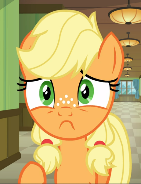 #1819010 - safe, derpibooru import, screencap, applejack, earth pony ...