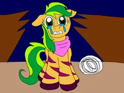 Size: 1024x768 | Tagged: semi-grimdark, derpibooru import, oc, oc:emerald dream, earth pony, sadness