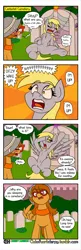 Size: 1280x3951 | Tagged: safe, artist:outofworkderpy, derpibooru import, derpy hooves, oc, oc:a. k. yearling, oc:acky, pegasus, pony, armpits, brony, comic, comic strip, family matters, female, gravestone, mare, out of work derpy, outofworkderpy