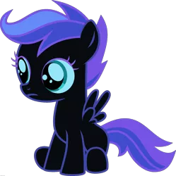 Size: 1920x1927 | Tagged: derpibooru import, edit, female, filly, fusion, nightmare moon, pegasus, ponyar fusion, recolor, safe, scootaloo, simple background, solo, transparent background, vector, vector edit