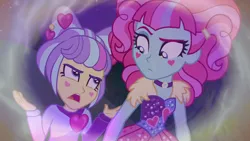 Size: 1920x1080 | Tagged: safe, derpibooru import, screencap, kiwi lollipop, supernova zap, equestria girls, equestria girls series, sunset's backstage pass!, spoiler:eqg series (season 2), k-lo, postcrush, su-z