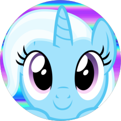 Size: 250x250 | Tagged: safe, artist:myequestria, derpibooru import, trixie, pony, unicorn, abstract background, female, mare, solo