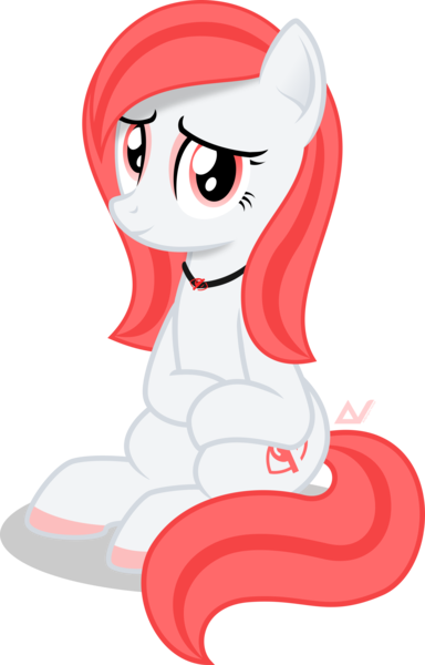 Size: 2085x3260 | Tagged: safe, artist:arifproject, derpibooru import, oc, oc:hide image, ponified, unofficial characters only, earth pony, pony, derpibooru, derpibooru ponified, jewelry, meta, necklace, simple background, sitting, smiling, solo, transparent background, vector