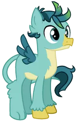 Size: 674x1054 | Tagged: artist:eonionic, derpibooru import, hippogriff, interspecies offspring, magical gay spawn, male, oc, oc:gilly, offspring, parent:gallus, parent:sandbar, parents:gallbar, safe, simple background, solo, transparent background