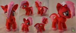 Size: 4566x2000 | Tagged: safe, artist:bastler, derpibooru import, oc, oc:downvote, ponified, unofficial characters only, earth pony, pony, derpibooru, derpibooru ponified, female, irl, mare, meta, photo, plushie