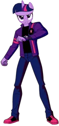 Size: 310x655 | Tagged: safe, derpibooru import, edit, twilight sparkle, human, ben 10, ben 10 ultimate alien, ben tennyson, clothes, converse, humanized, image, png, recolor, shoes, simple background, solo, tara strong, transparent background, ultimatrix, voice actor joke