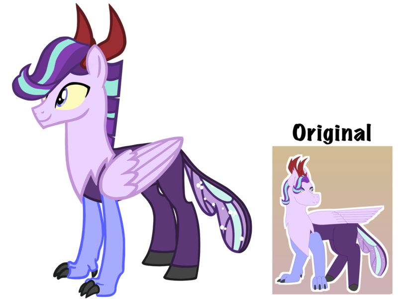 Size: 4500x3375 | Tagged: artist:avatarmicheru, derpibooru import, high res, hybrid, interspecies offspring, male, oc, oc:anarchy, offspring, parent:discord, parents:starcord, parent:starlight glimmer, safe, simple background, solo, transparent background