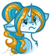 Size: 172x190 | Tagged: safe, artist:sharxz, derpibooru import, oc, oc:serene shores, unofficial characters only, pony, unicorn, chibi, horn, simple background, solo, transparent background, unicorn oc