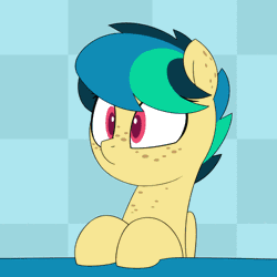Size: 500x500 | Tagged: safe, artist:shinodage, derpibooru import, edit, editor:spookitty, oc, oc:apogee, unofficial characters only, pegasus, pony, :|, animated, colored pupils, cute, diageetes, emotional spectrum, eye shimmer, female, filly, floppy ears, freckles, frown, glare, grin, happy, leaning, lidded eyes, mare, nostrils edit, ocbetes, sad, shinodage is trying to murder us, smiling, smooth as butter, solo, spread wings, squee, unamused, varying degrees of want, weapons-grade cute, wings