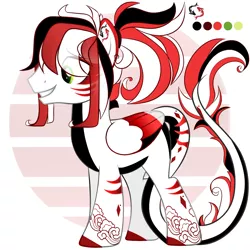 Size: 2000x2000 | Tagged: safe, artist:sweet zephyrr, derpibooru import, oc, oc:shōwa, pegasus, pony, color palette, eye clipping through hair, male, reference sheet