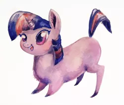 Size: 789x673 | Tagged: artist:aponty, derpibooru import, safe, solo, traditional art, twilight sparkle, watercolor painting