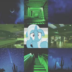 Size: 1280x1280 | Tagged: agender, artist:ponysource, collage, derpibooru import, floppy ears, moodboard, safe, solo, trixie