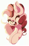 Size: 1264x1985 | Tagged: safe, artist:tohupo, derpibooru import, pinkie pie, earth pony, pony, commission, cute, diapinkes, eyes closed, female, happy, mare, open mouth, simple background, solo, white background