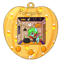 Size: 193x203 | Tagged: animal, animated, artist:nekoremilia1, bowtie, bubble, button, candy, candy corn, cauldron, clock, clothes, console, derpibooru import, door, fangs, food, game, game console, gif, halloween, happy, holiday, hud, light, missing cutie mark, oc, oc:precised note, pixel art, pumpkin, rabbit, room, safe, simple background, species swap, spread wings, suit, tamagotchi, transparent background, tuxedo, two toned mane, unofficial characters only, vampire, vampony, wallpaper, window, wings