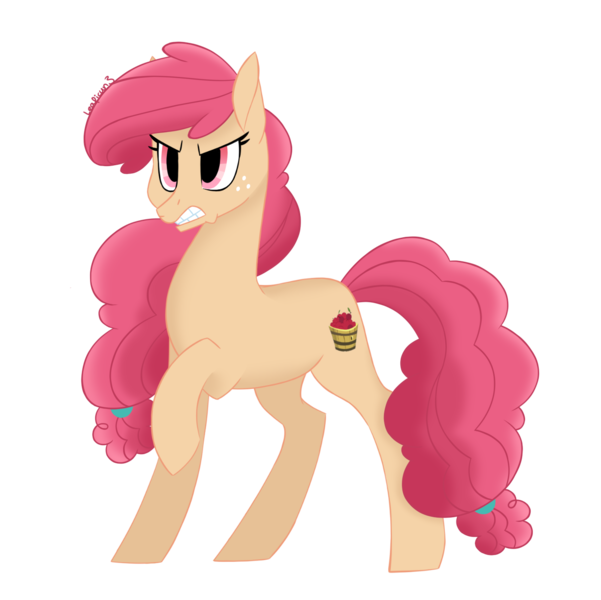 Size: 1401x1398 | Tagged: safe, artist:leaficun3, derpibooru import, oc, oc:apple cider, earth pony, pony, female, freckles, mare, offspring, parent:bright mac, parent:pear butter, parents:brightbutter, simple background, solo, transparent background