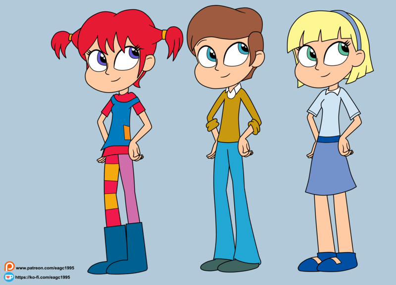 Size: 4401x3168 | Tagged: safe, artist:eagc7, derpibooru import, equestria girls, annika, commission, equestria girls-ified, ko-fi, patreon, pippi longstocking, tommy