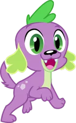 Size: 750x1211 | Tagged: safe, artist:sketchmcreations, derpibooru import, edit, edited edit, editor:slayerbvc, vector edit, spike, spike the regular dog, dog, equestria girls, accessory-less edit, cropped, missing accessory, simple background, solo, transparent background, vector