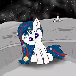 Size: 5000x5000 | Tagged: safe, alternate version, artist:poniidesu, derpibooru import, oc, oc:apogee, oc:nasapone, ponified, unofficial characters only, earth pony, pegasus, pony, /mlp/, absurd resolution, anime, atmosphere, black hole, blue eyes, comet, corona, crater, cute, drawthread, ear fluff, earth, ethereal mane, eyebrows, eyelashes, female, filly, food, galaxy, heart, hurricane, lens flare, looking at you, loss (meme), mare in the moon, mars, milky way galaxy, moon, motion lines, nasa, nasapone, nebula, night, night sky, north america, ocbetes, pepperoni pizza, pizza, raised eyebrow, shading, shooting star, sitting, sky, smug, space, space shuttle, starry mane, stars, sun, tiny, tiny ponies