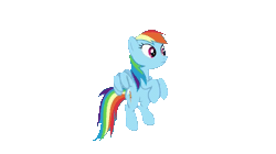 Size: 933x524 | Tagged: safe, artist:dark92enigma, derpibooru import, edit, edited screencap, screencap, rainbow dash, pegasus, pony, flutter brutter, season 6, animated, background removed, blinking, cutie mark, first attempt, floating, flying, gif, loop, simple background, solo, transparent background, wing flap, wings