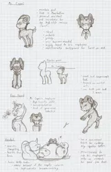 Size: 965x1496 | Tagged: safe, artist:ravenpuff, deleted from derpibooru, derpibooru import, oc, oc:capri, oc:fine facet, unofficial characters only, changeling, goat, pony, unicorn, changeling oc, clothes, eyes closed, glass, glasses, glowing horn, graph paper, grayscale, grin, heart, horn, magic, male, monochrome, necktie, on back, pillow, raspberry, smiling, stallion, suit, telekinesis, tongue out, traditional art, unicorn oc, wine glass