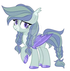 Size: 1280x1310 | Tagged: safe, artist:magicdarkart, derpibooru import, oc, bat pony, earth pony, deviantart watermark, female, mare, obtrusive watermark, simple background, solo, transparent background, watermark