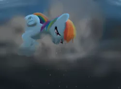 Size: 3000x2200 | Tagged: artist:mricantdraw, cloud, crying, derpibooru import, rainbow dash, safe, solo