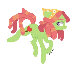 Size: 2000x2000 | Tagged: safe, artist:vpshka, derpibooru import, tree hugger, earth pony, pony, colored pupils, female, high res, mare, profile, simple background, solo, transparent background