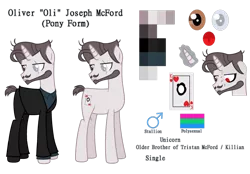 Size: 1024x713 | Tagged: safe, artist:clawort-animations, artist:crystalponybases, derpibooru import, ponified, pony, base used, olijosman, polysexual, polysexual pride flag, pride, pride flag, reference sheet, simple background, spies in disguise, transparent background