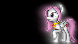 Size: 1280x720 | Tagged: safe, artist:sashagemini, derpibooru import, oc, oc:sasha gemini, unofficial characters only, pegasus, pony, 3d, amulet, animated, effects, glow effect, incomplete, jewelry, no sound, solo, source filmmaker, test, webm