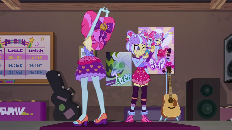 Size: 1920x1080 | Tagged: safe, derpibooru import, screencap, kiwi lollipop, supernova zap, equestria girls, equestria girls series, sunset's backstage pass!, spoiler:eqg series (season 2), k-lo, postcrush, su-z