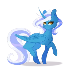 Size: 1280x1150 | Tagged: alicorn, artist:sapphire-m00nlight, chest fluff, derpibooru import, ear fluff, female, mare, oc, oc:fleurbelle, safe, simple background, smiling, smiling at you, solo, transparent background, unofficial characters only, yellow eyes