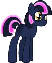 Size: 597x713 | Tagged: safe, artist:starryoak, derpibooru import, oc, oc:galaxy gazer, unofficial characters only, earth pony, pony, miracleverse, blank flank, colt, male, offspring, parent:big macintosh, parent:twilight sparkle, parents:twimac, simple background, solo, transparent background