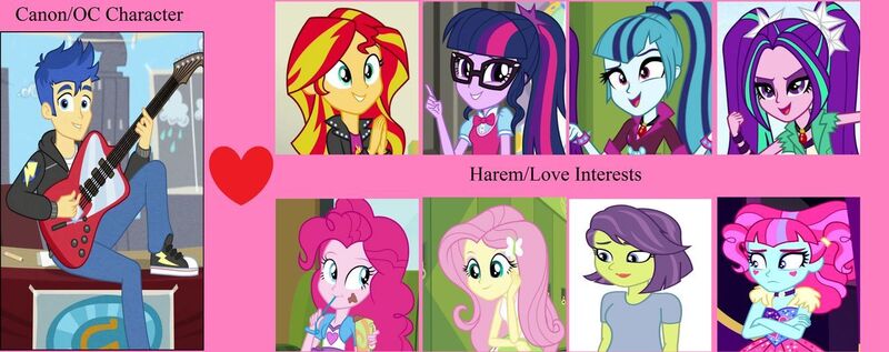 Size: 1280x507 | Tagged: safe, artist:themexicanpunisher, derpibooru import, aria blaze, flash sentry, fluttershy, kiwi lollipop, pinkie pie, sci-twi, sonata dusk, sunset shimmer, twilight sparkle, victoria, equestria girls, female, flash sentry gets all the mares, flash sentry gets all the waifus, flasharia, flashimmer, flashlight, flashtoria, flutterflash, k-lo, kiwisentry, male, meme, milf, pinkiesentry, sciflash, senata, shipping, straight