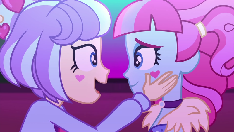 Size: 1920x1080 | Tagged: safe, derpibooru import, screencap, kiwi lollipop, supernova zap, equestria girls, equestria girls series, sunset's backstage pass!, spoiler:eqg series (season 2), close-up, duo, female, k-lo, postcrush, su-z