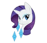 Size: 836x768 | Tagged: safe, artist:bae-mon, derpibooru import, rarity, pony, unicorn, bust, cute, cutie mark, female, mare, portrait, raribetes, simple background, solo, transparent background