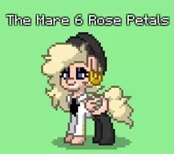 Size: 508x449 | Tagged: safe, derpibooru import, oc, oc:rose petal, pegasus, pony, pony town, clothes, cutie mark, dergunstown, ear piercing, earring, eyeshadow, hat, jewelry, makeup, piercing, socks