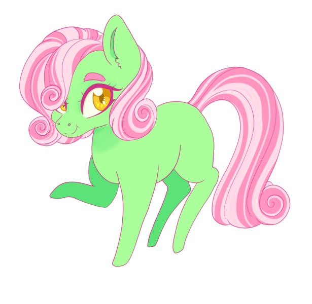 Size: 2761x2695 | Tagged: safe, artist:kittii-kat, derpibooru import, oc, oc:peony, earth pony, pony, female, high res, magical lesbian spawn, mare, offspring, parent:bon bon, parent:lyra heartstrings, parents:lyrabon, simple background, solo, transparent background