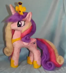 Size: 1789x2000 | Tagged: artist:crazyditty, derpibooru import, hearts and hooves day, photo, plushie, princess cadance, safe
