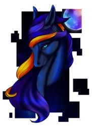 Size: 1808x2480 | Tagged: safe, artist:oneiria-fylakas, derpibooru import, oc, oc:hocus pocus, unofficial characters only, pony, bust, female, mare, portrait, simple background, solo, transparent background