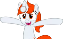 Size: 3099x1936 | Tagged: safe, artist:pinkiepi314, derpibooru import, oc, oc:karma, ponified, unofficial characters only, pony, unicorn, female, high res, mare, reddit, simple background, solo, transparent background, upvote, vector