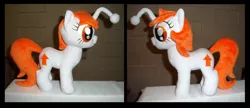 Size: 1773x763 | Tagged: safe, artist:fireflytwinkletoes, derpibooru import, oc, oc:karma, unofficial characters only, pony, unicorn, commission, female, irl, photo, plushie, reddit, solo, upvote
